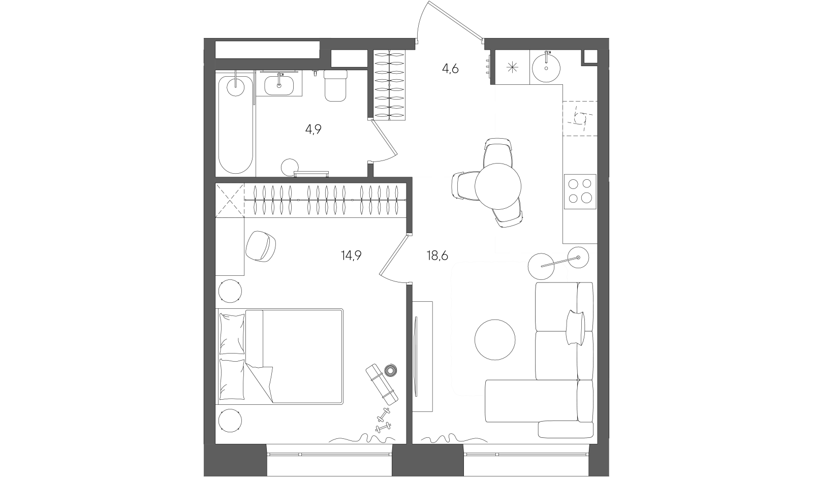 Планировка лота