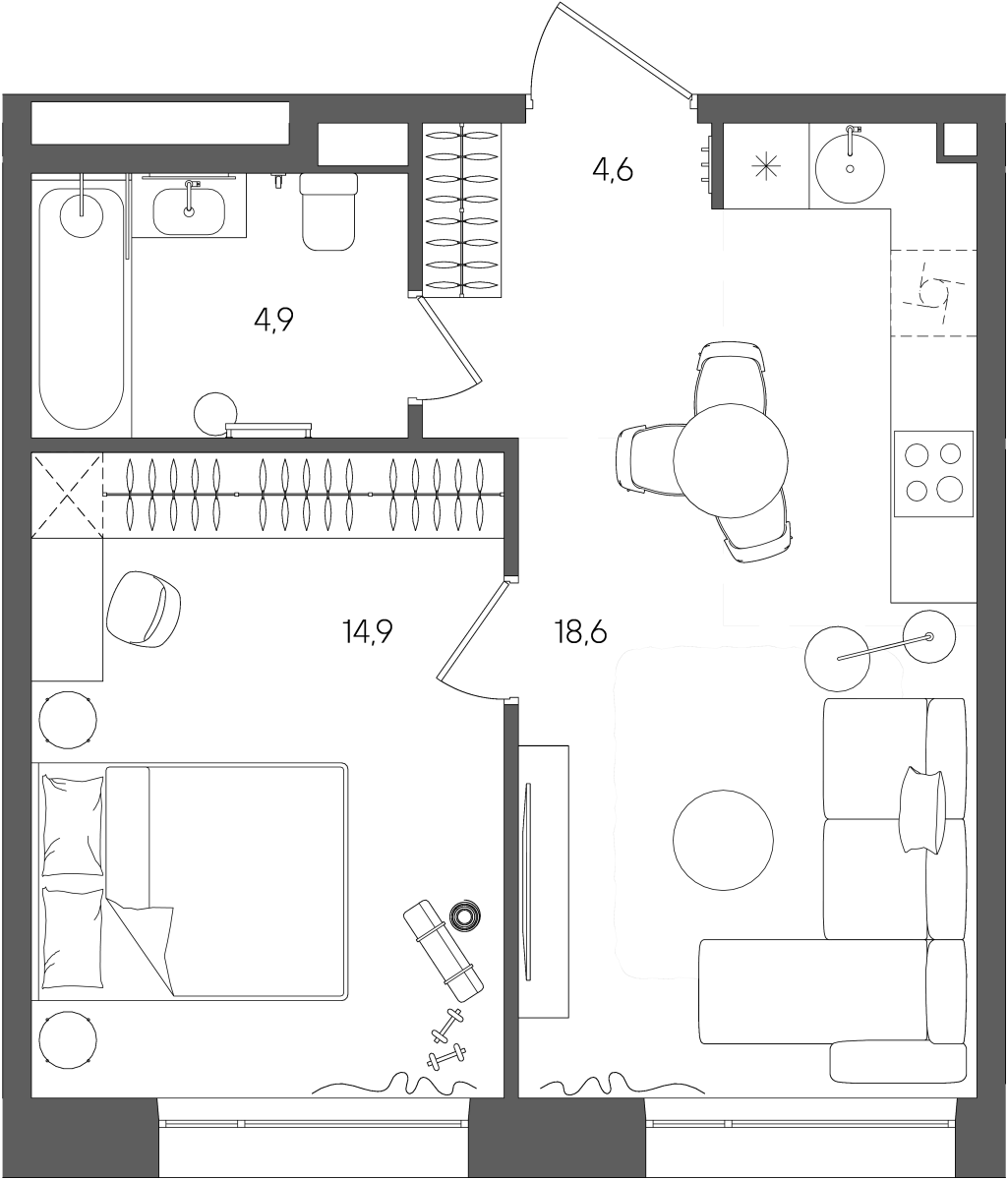 Планировка лота