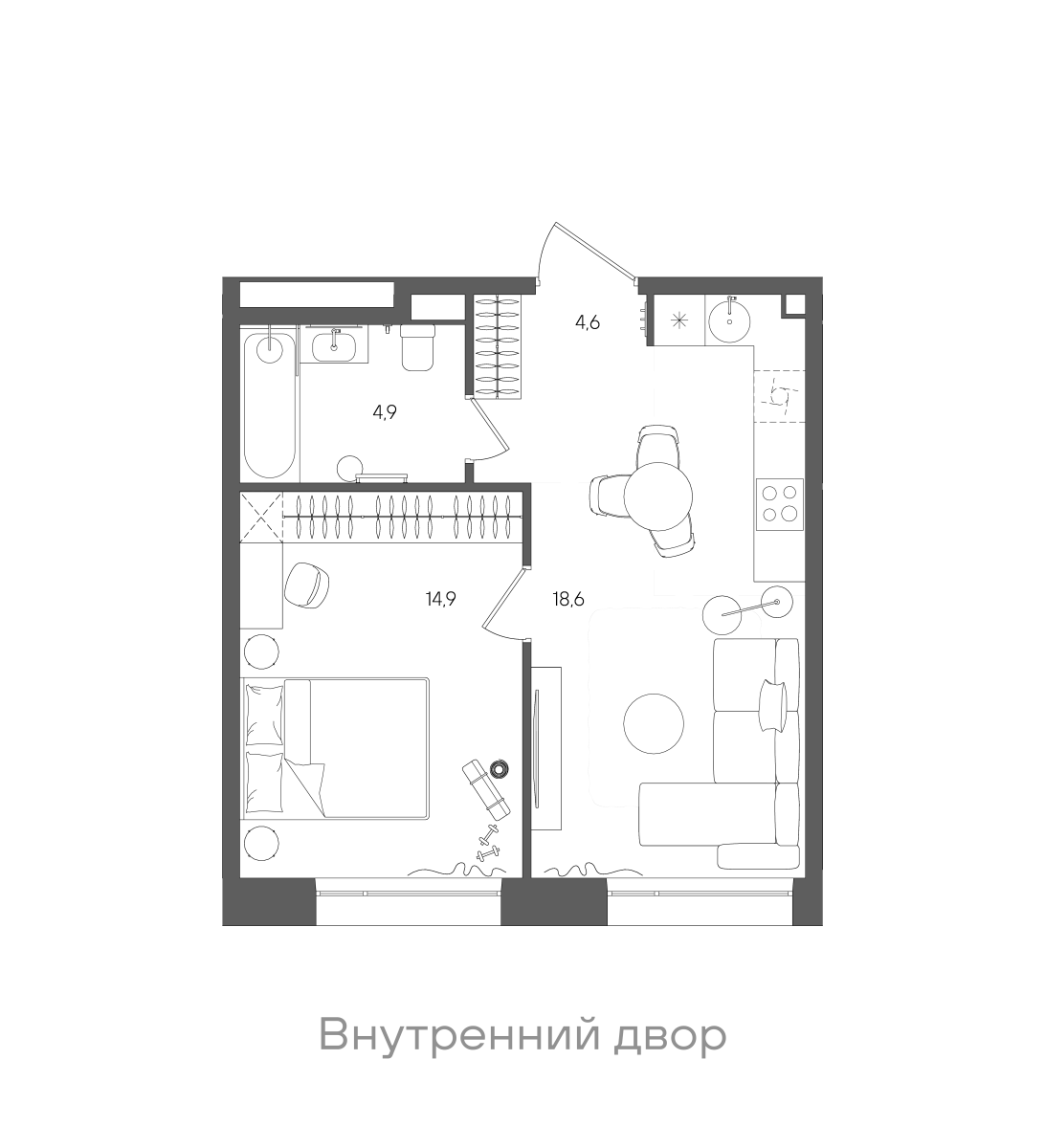 Планировка лота