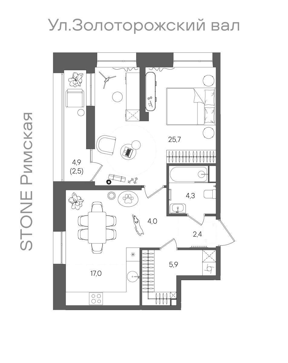 Планировка лота