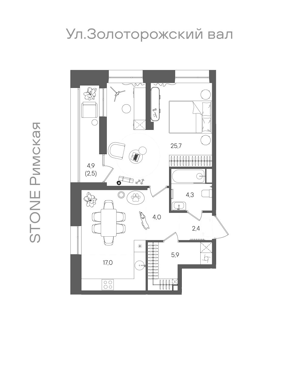 Планировка лота