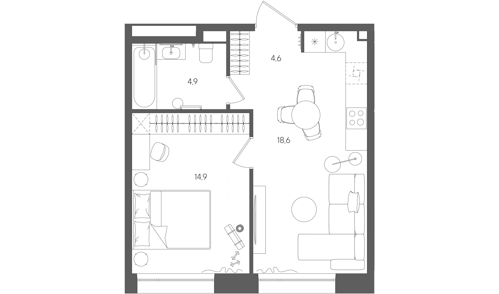 Планировка лота