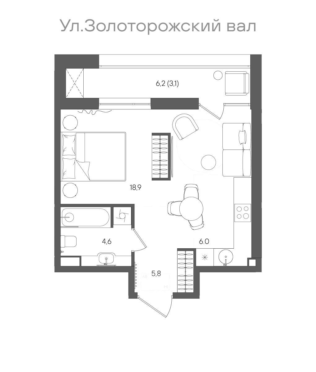 Планировка лота