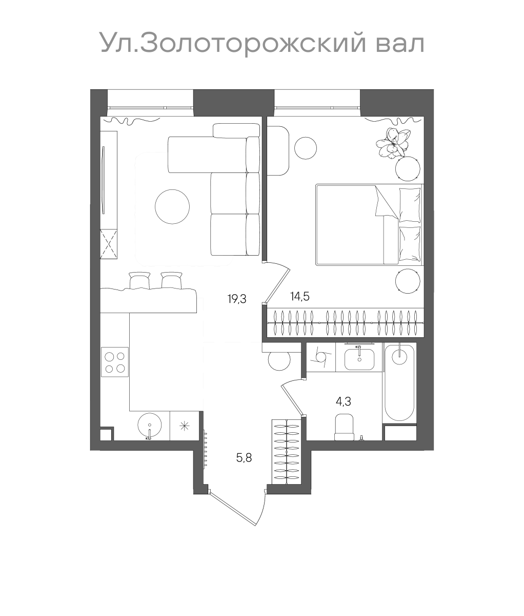 Планировка лота