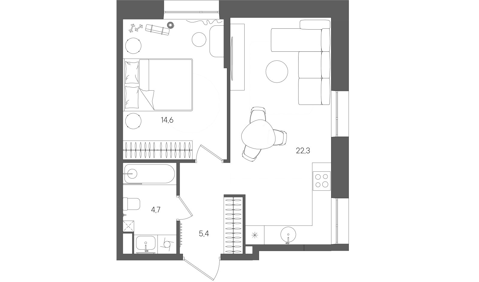 Планировка лота
