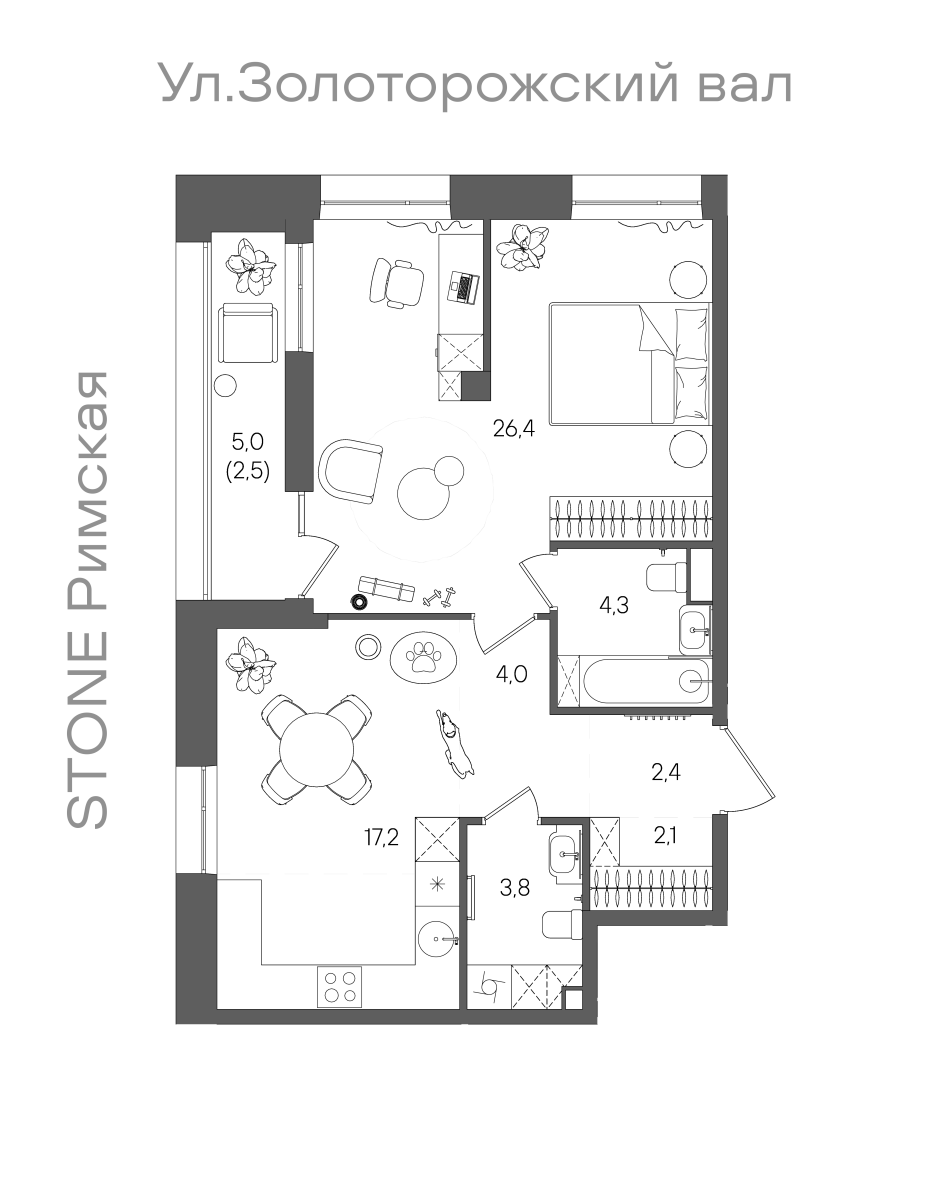 Планировка лота