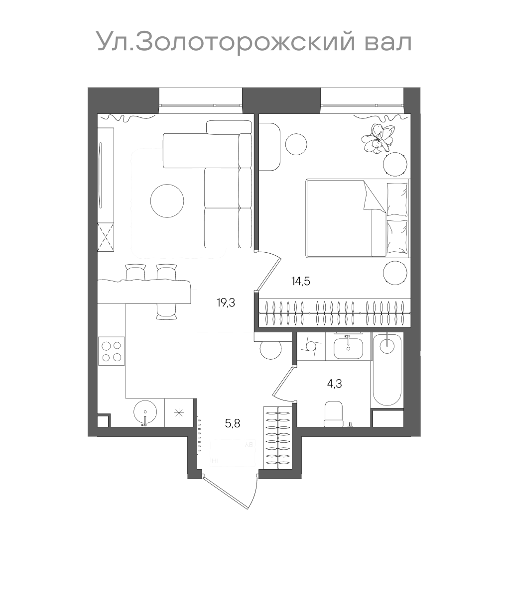 Планировка лота