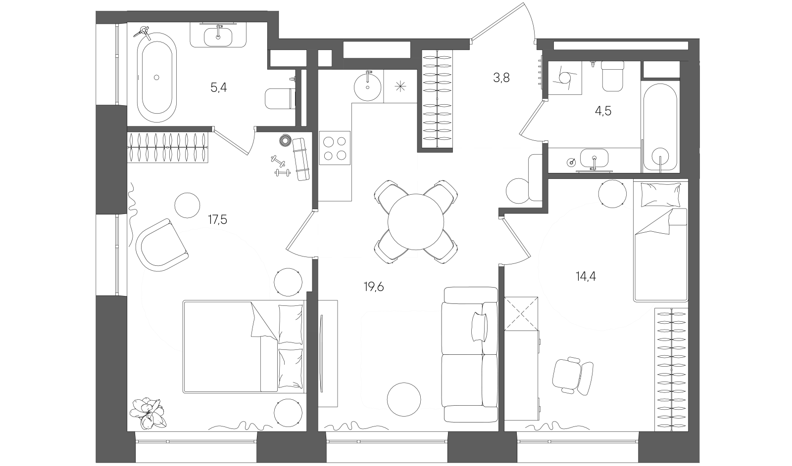 Планировка лота