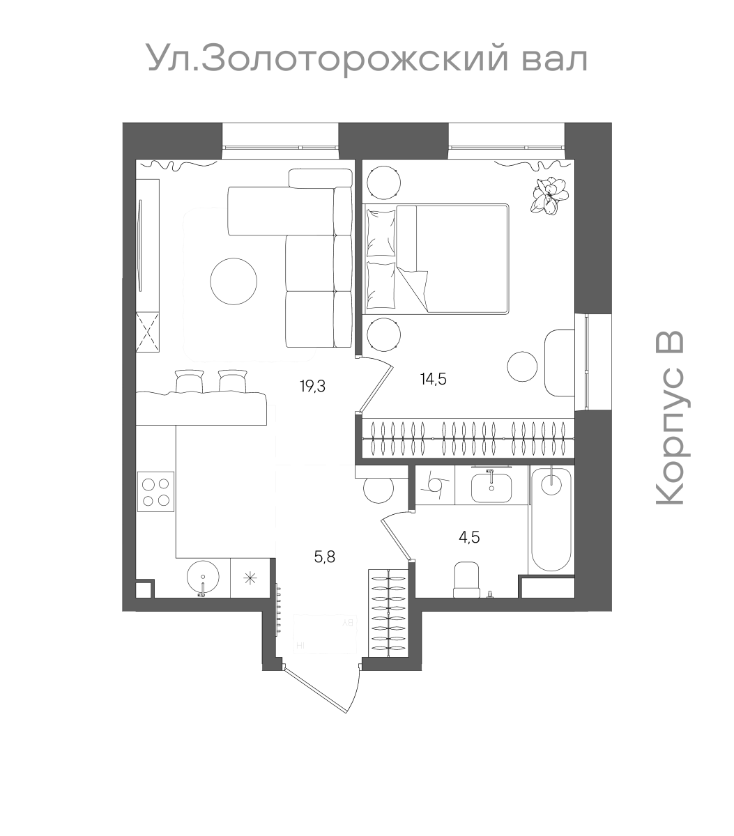 Планировка лота