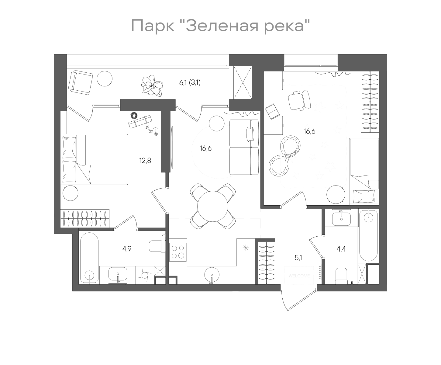 Планировка лота