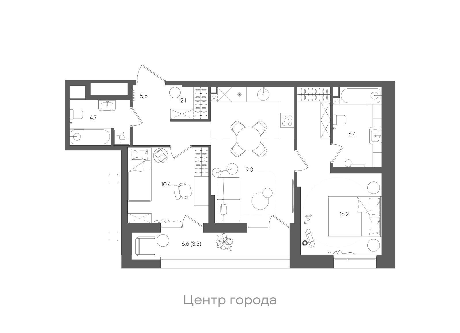 Планировка лота