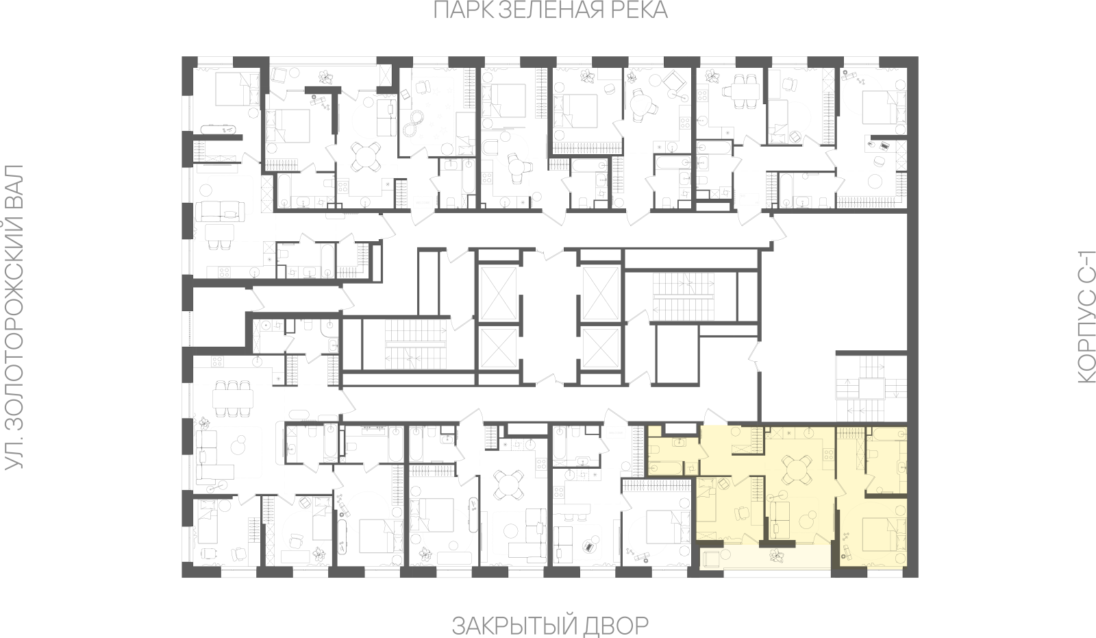 Планировка лота