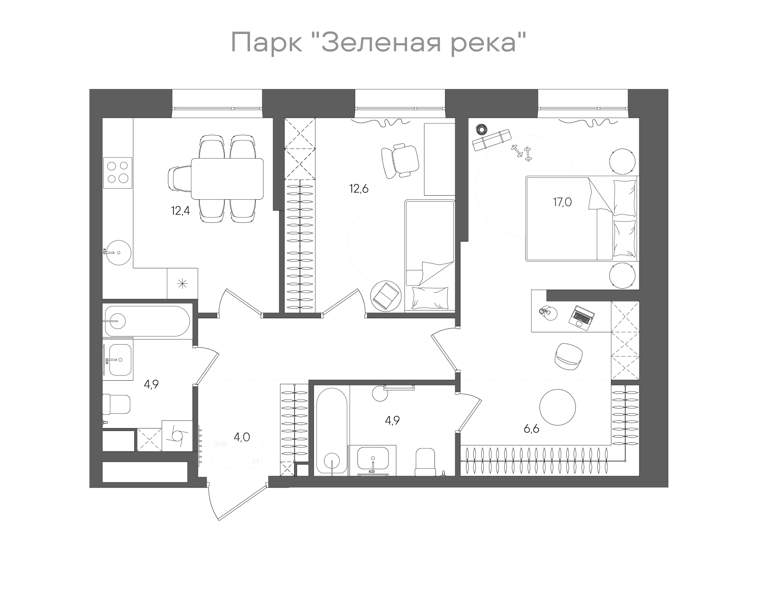 Планировка лота