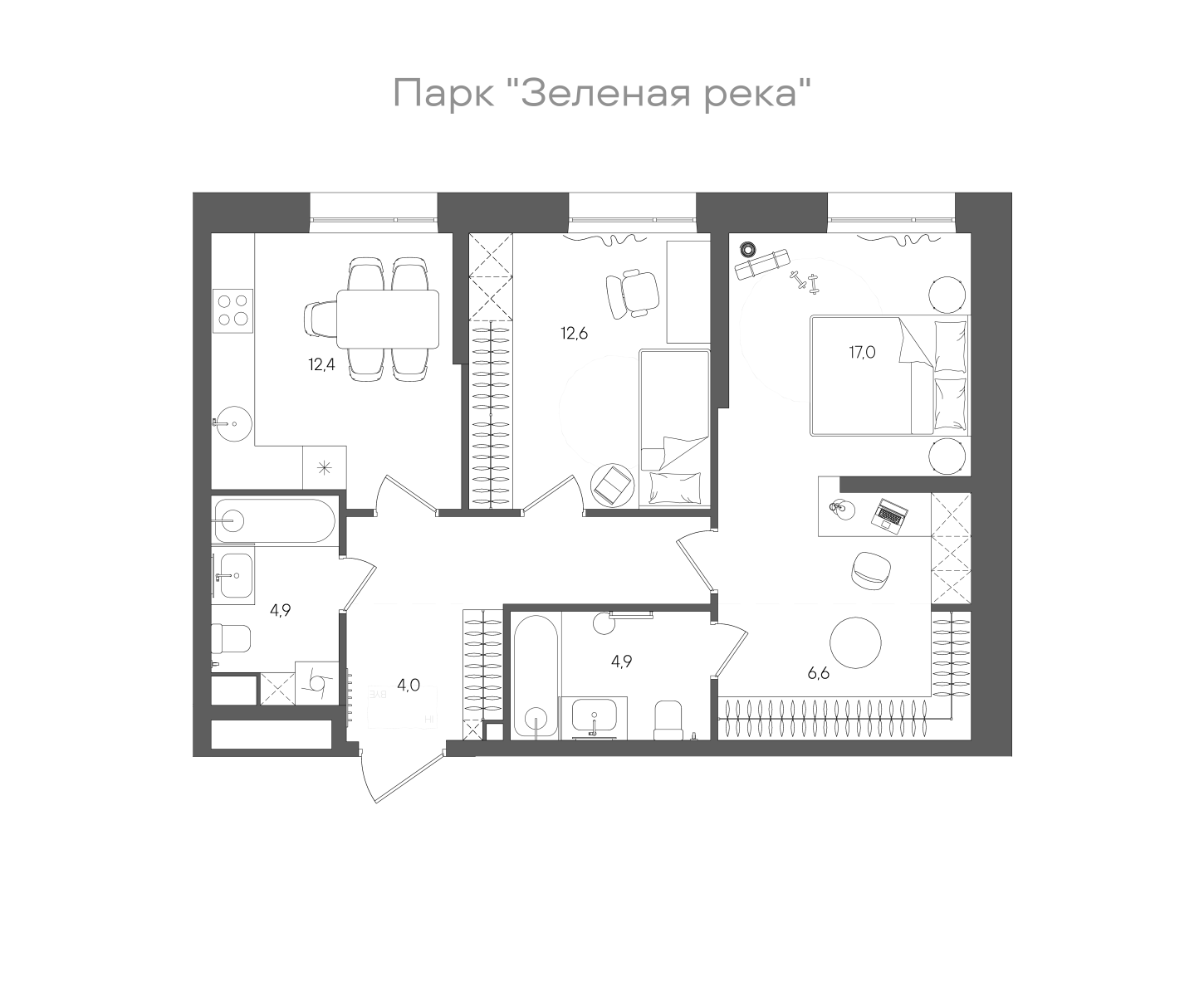 Планировка лота