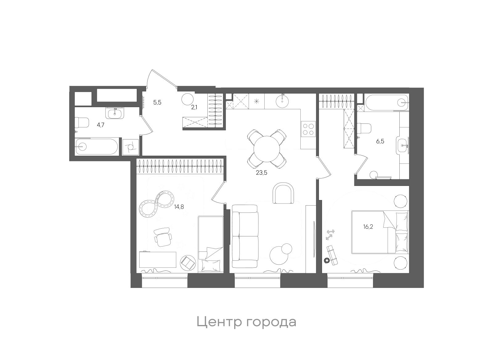 Планировка лота