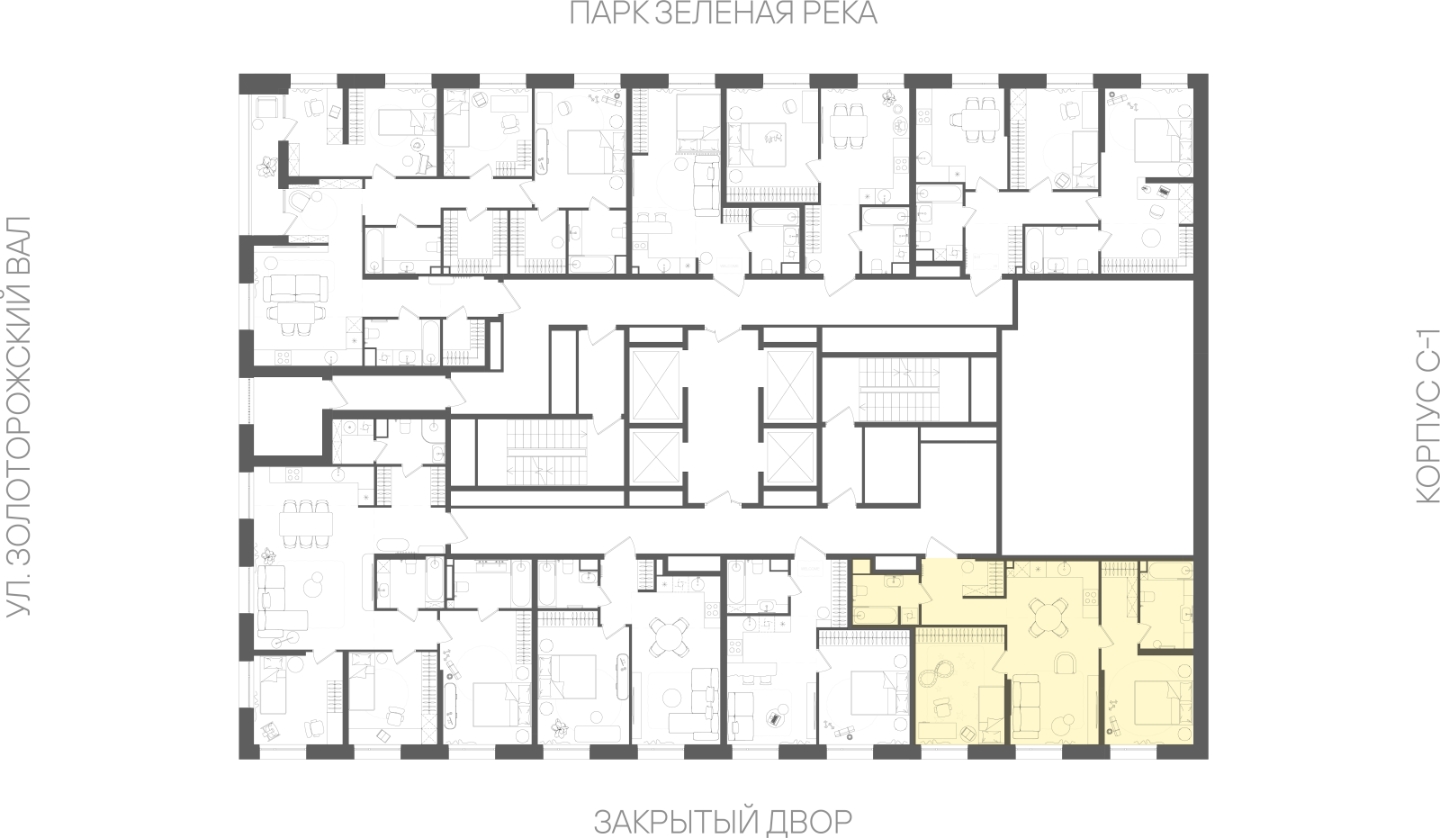 Планировка лота