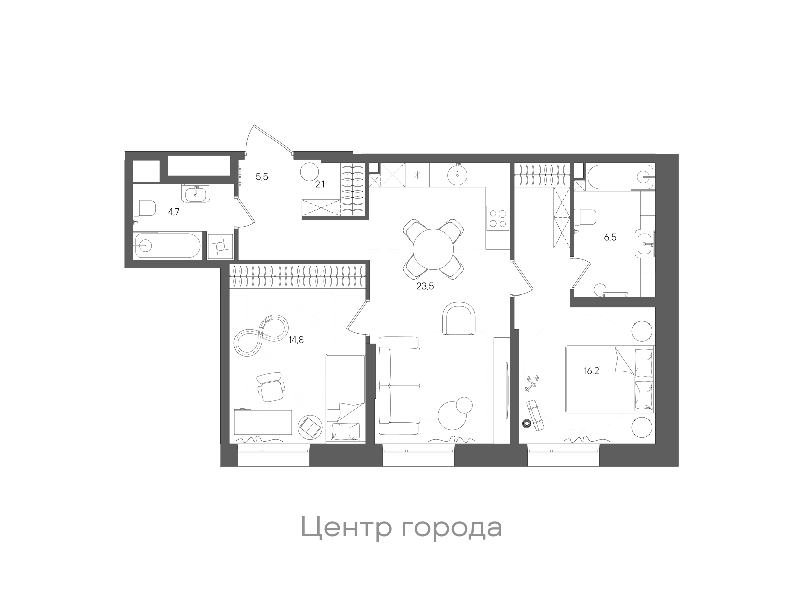 Планировка лота