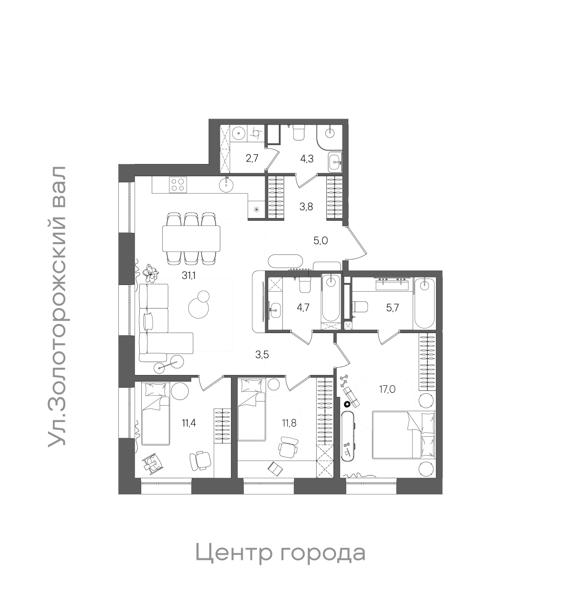 Планировка лота