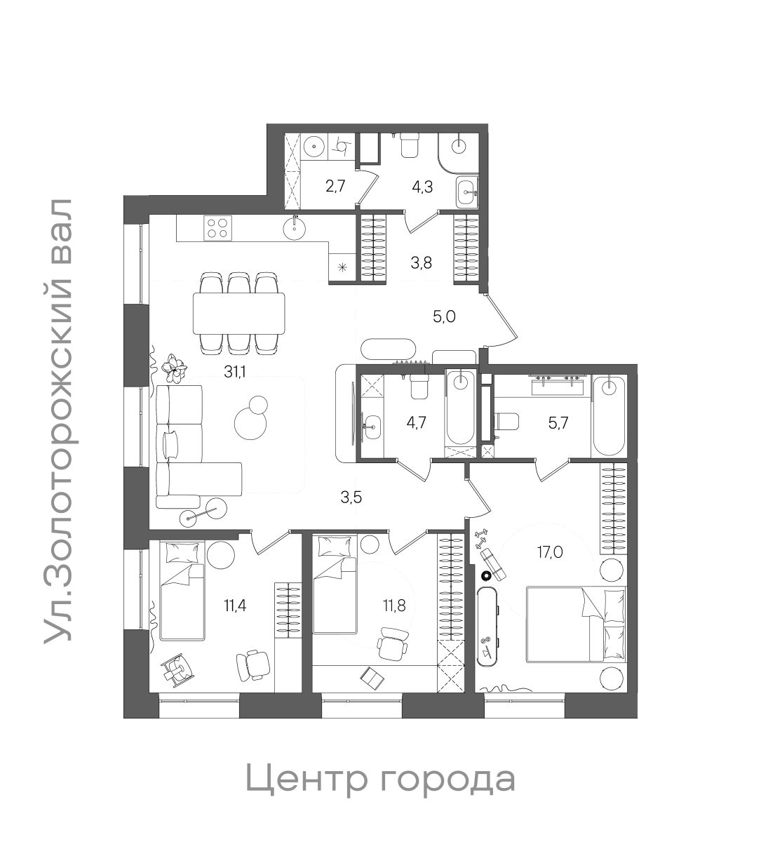 Планировка лота