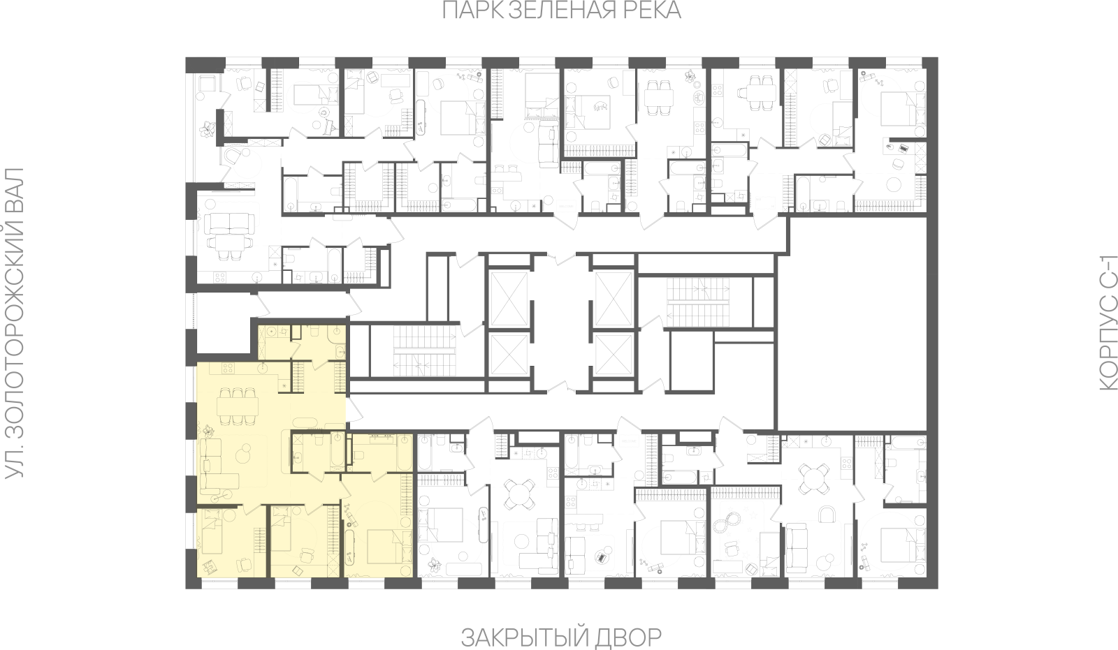 Планировка лота