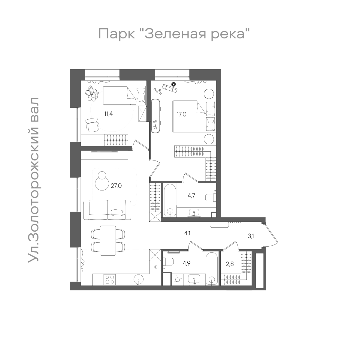 Планировка лота