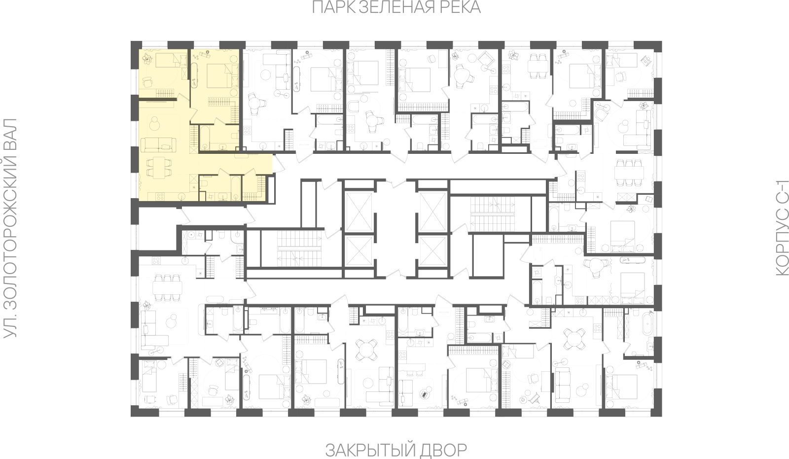 Планировка лота