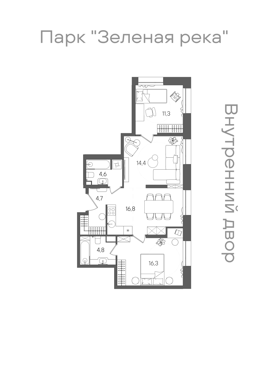 Планировка лота