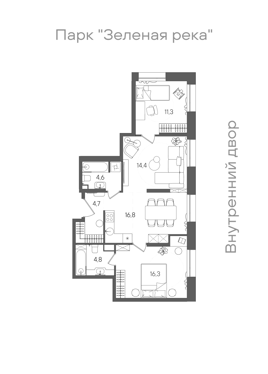 Планировка лота