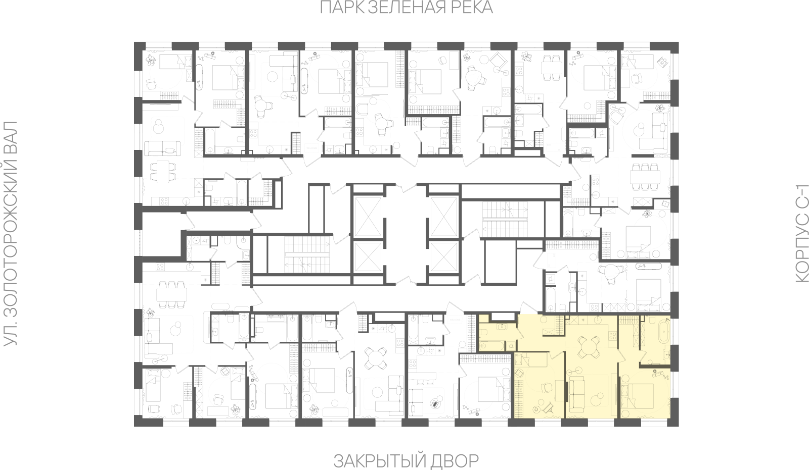 Планировка лота