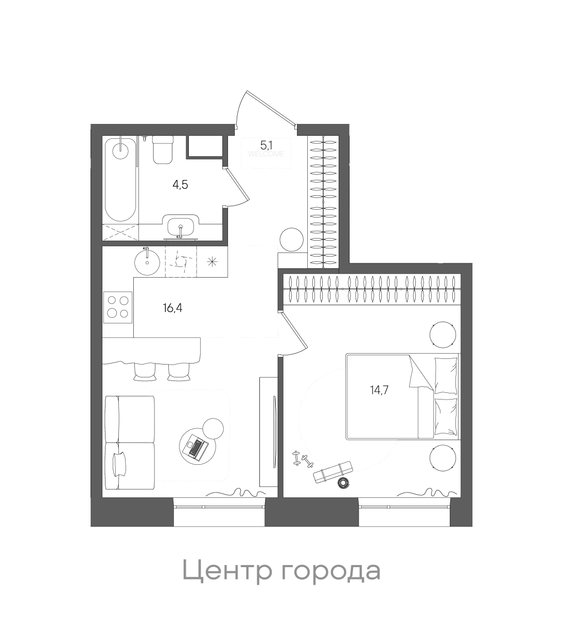 Планировка лота