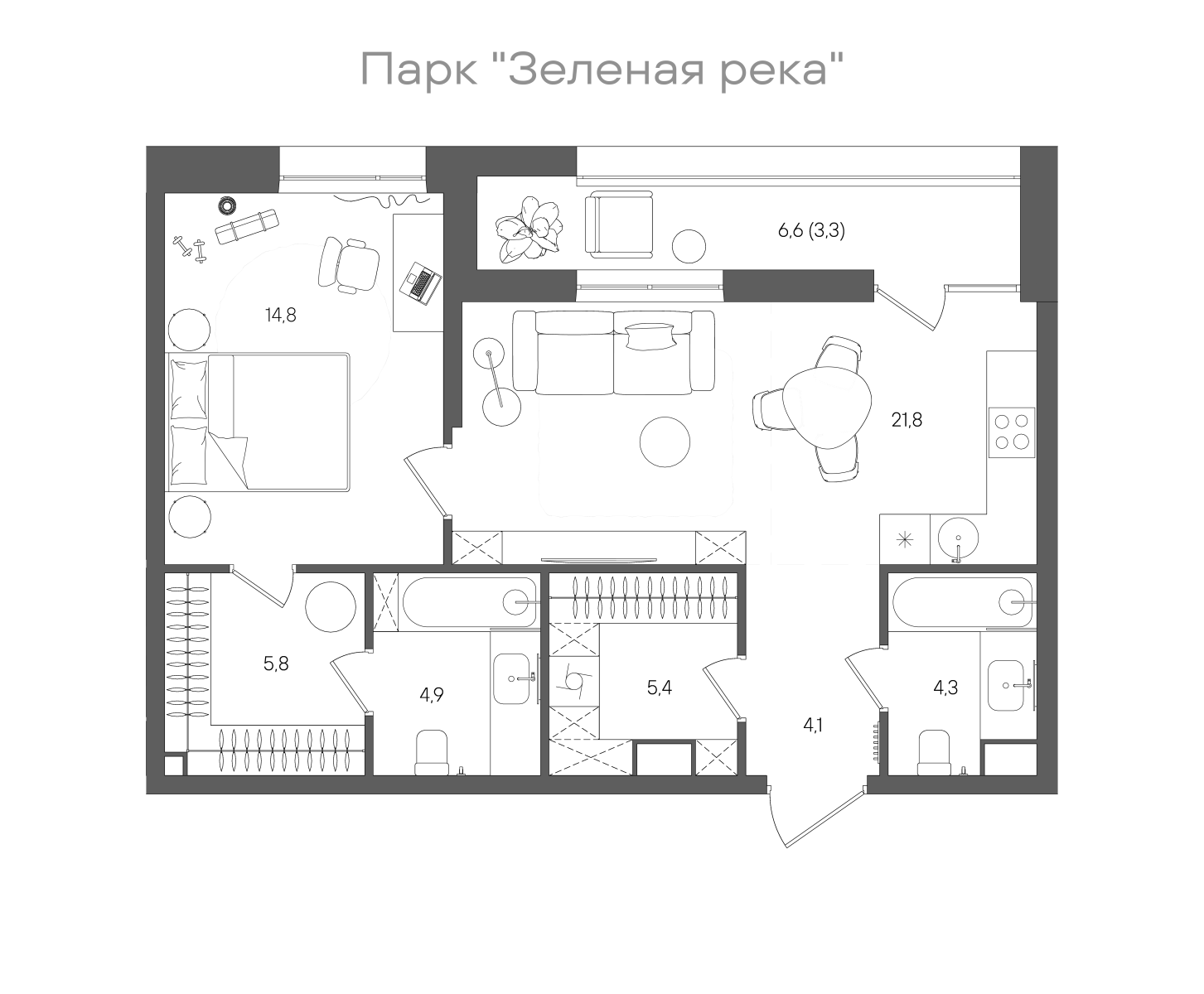 Планировка лота