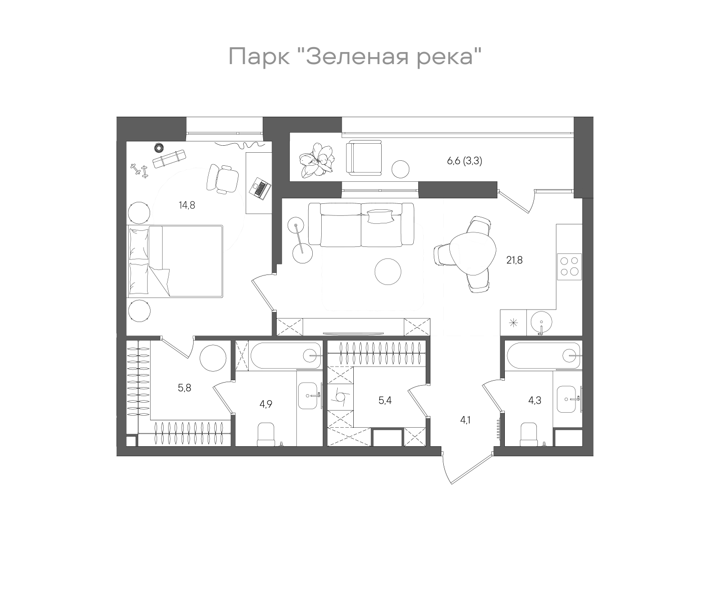 Планировка лота