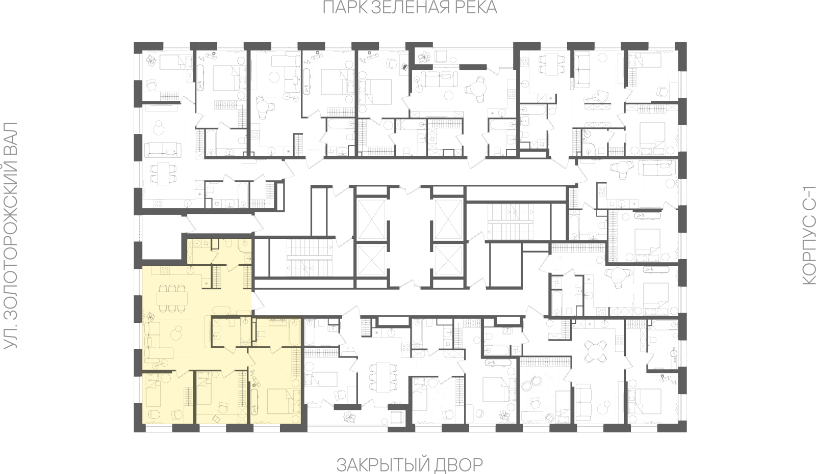 Планировка лота