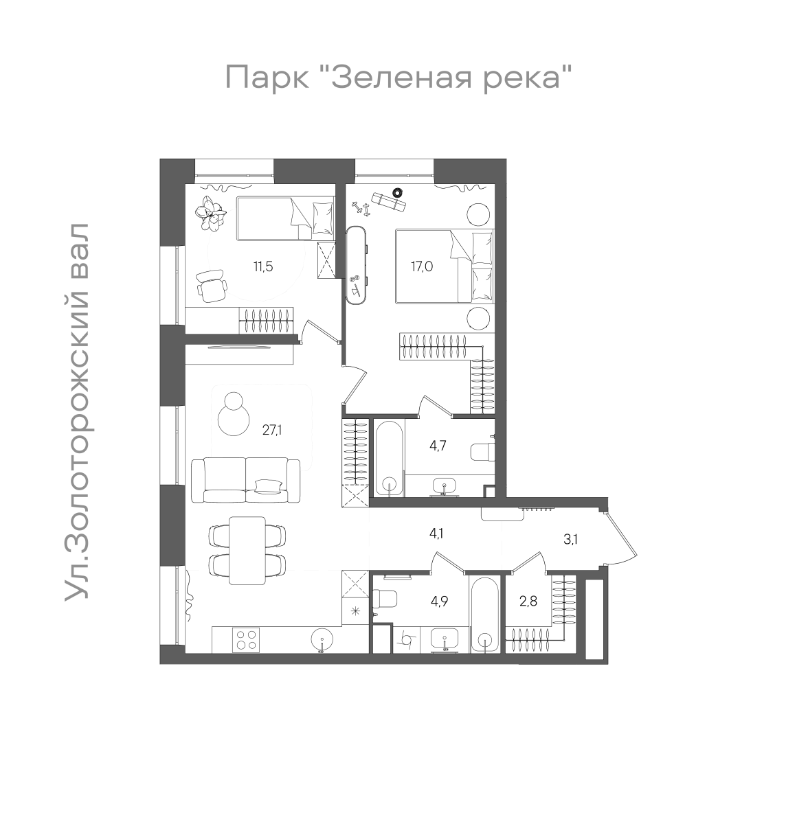 Планировка лота