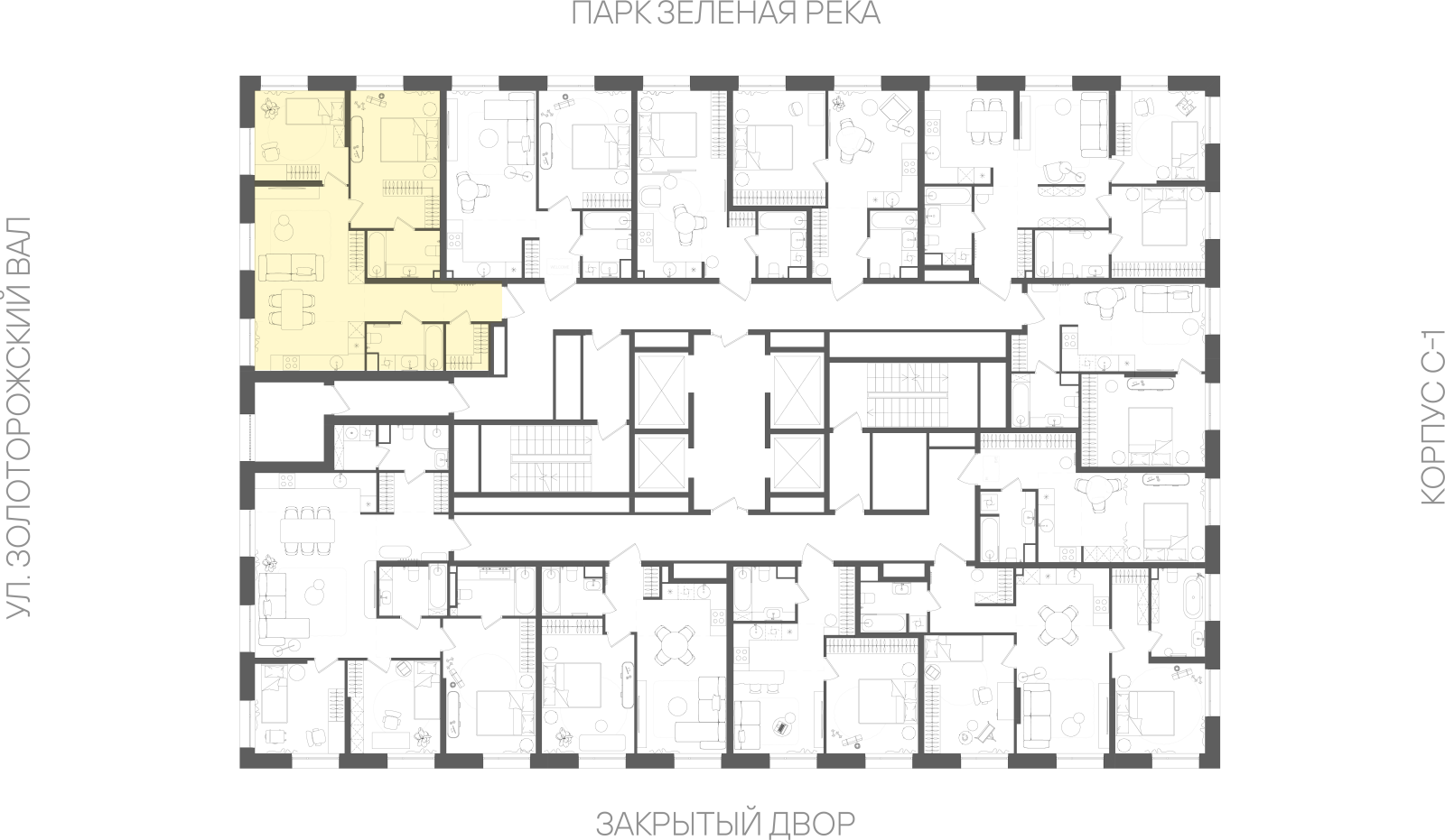 Планировка лота