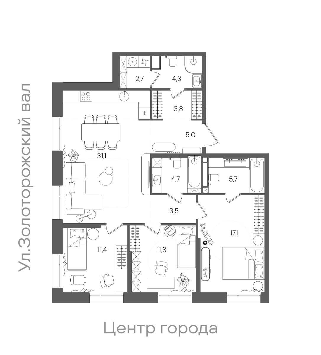 Планировка лота