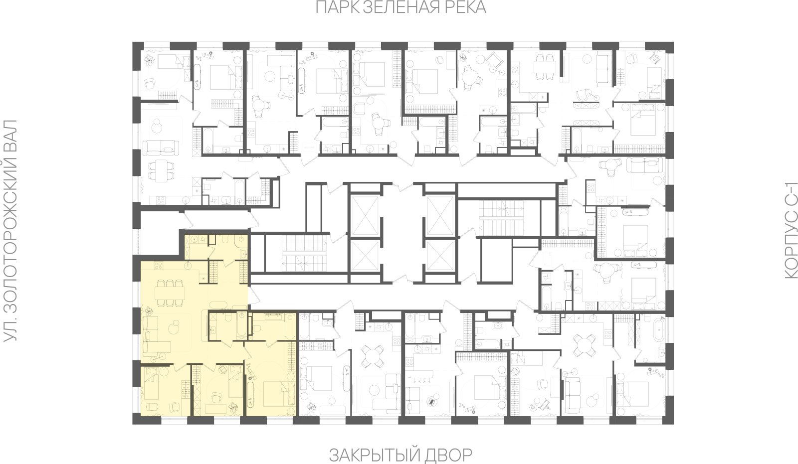 Планировка лота