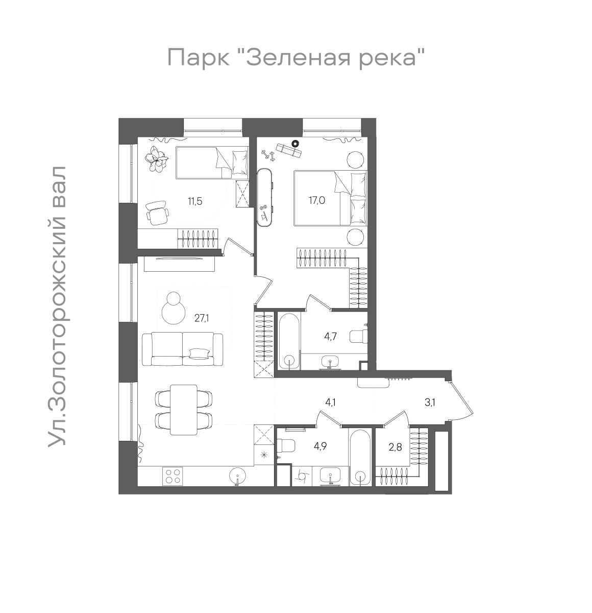 Планировка лота