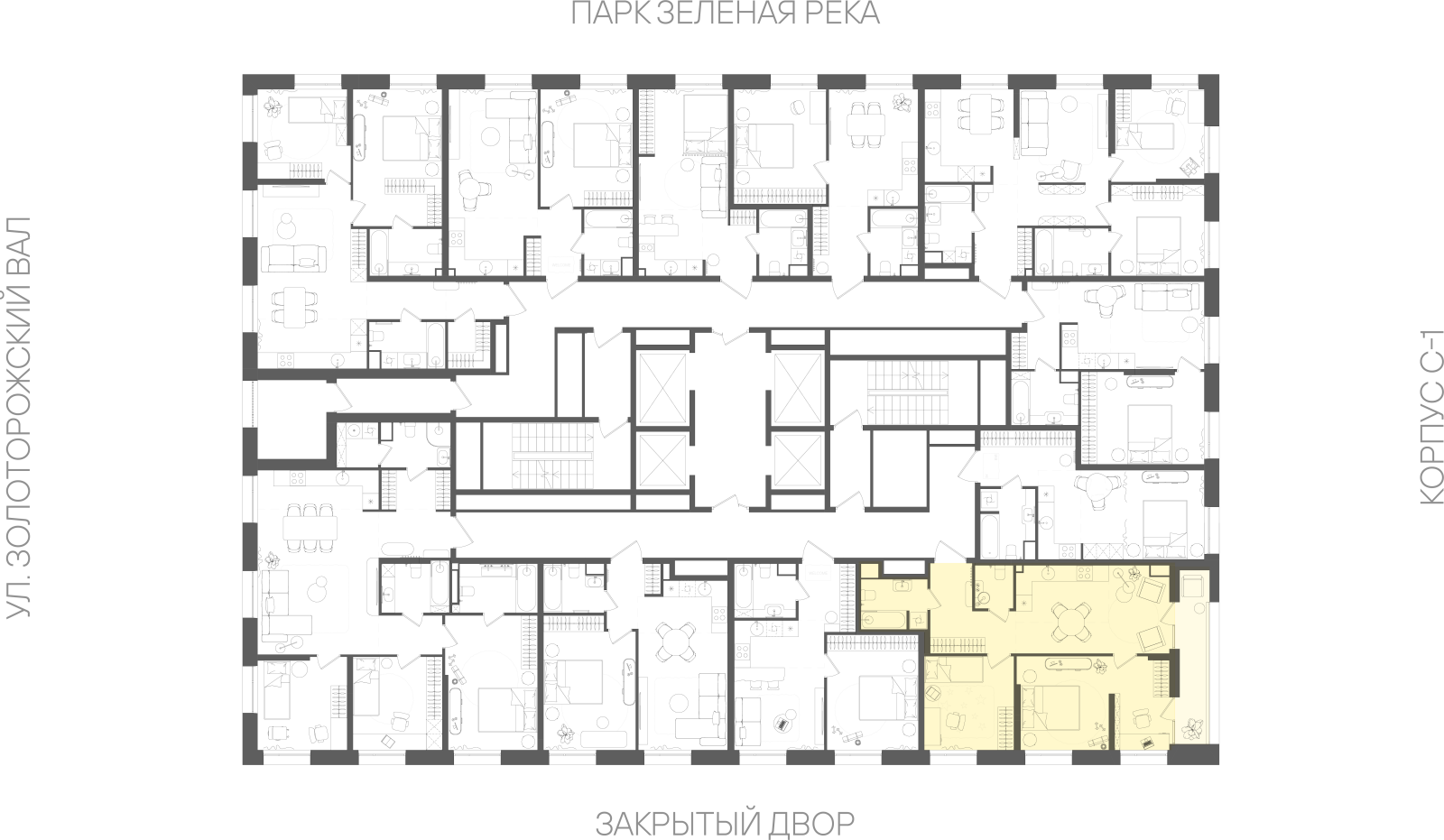 Планировка лота