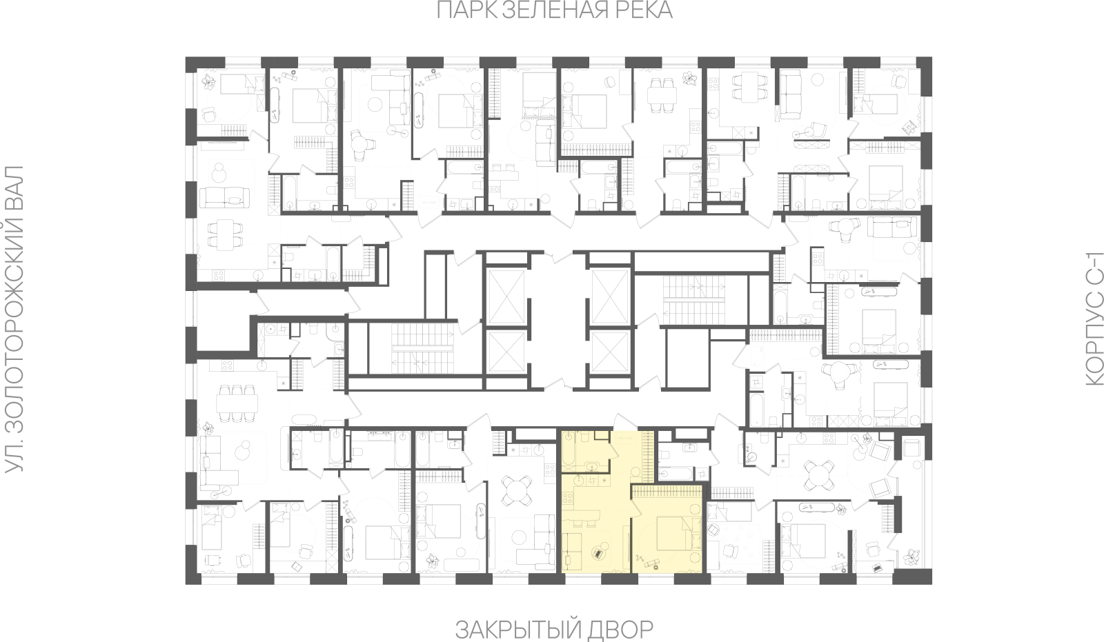 Планировка лота