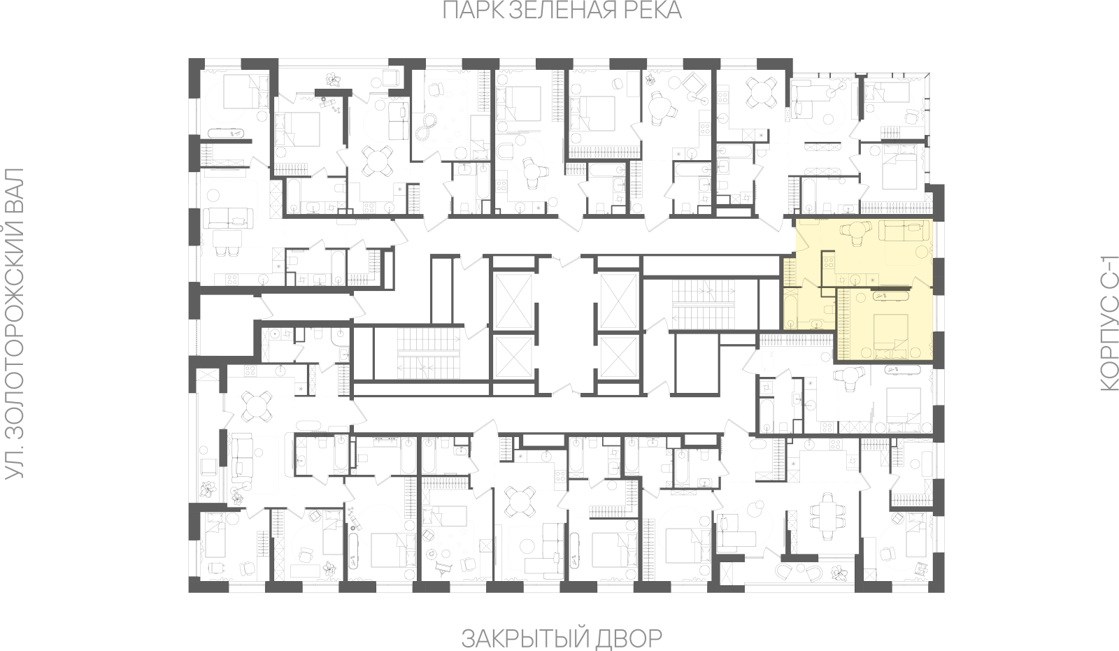 Планировка лота