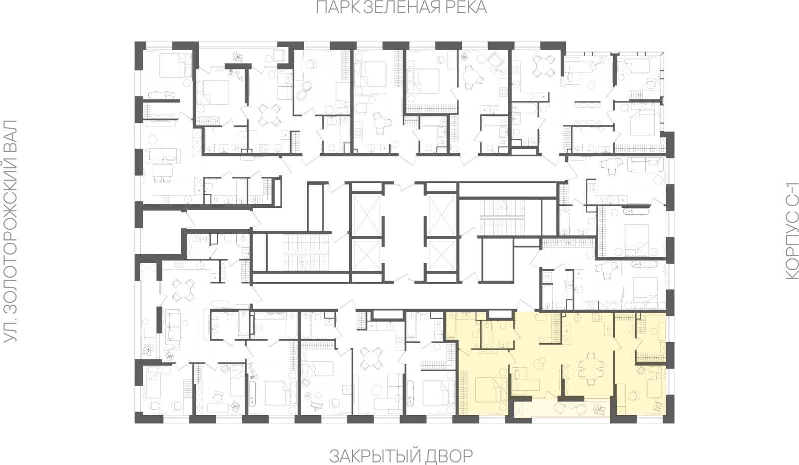 Планировка лота