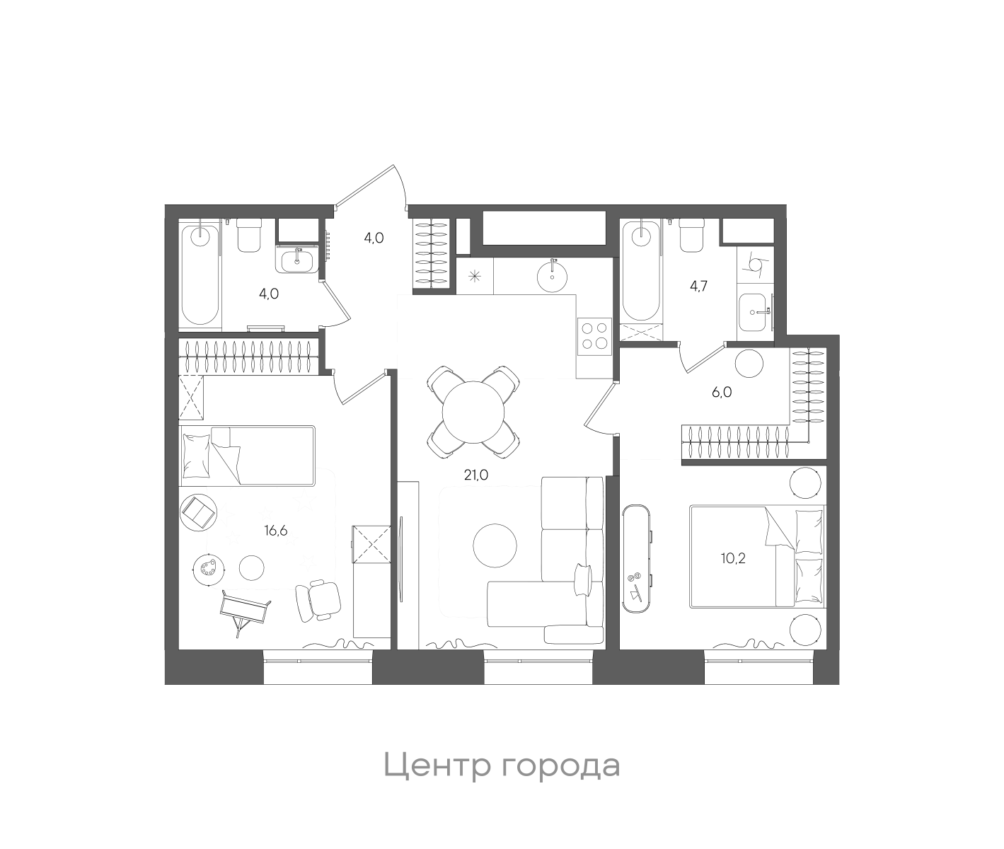 Планировка лота