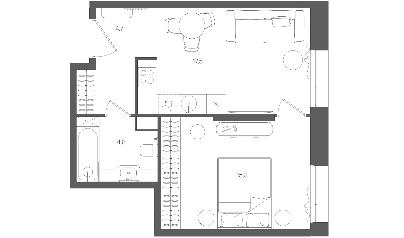 Планировка лота