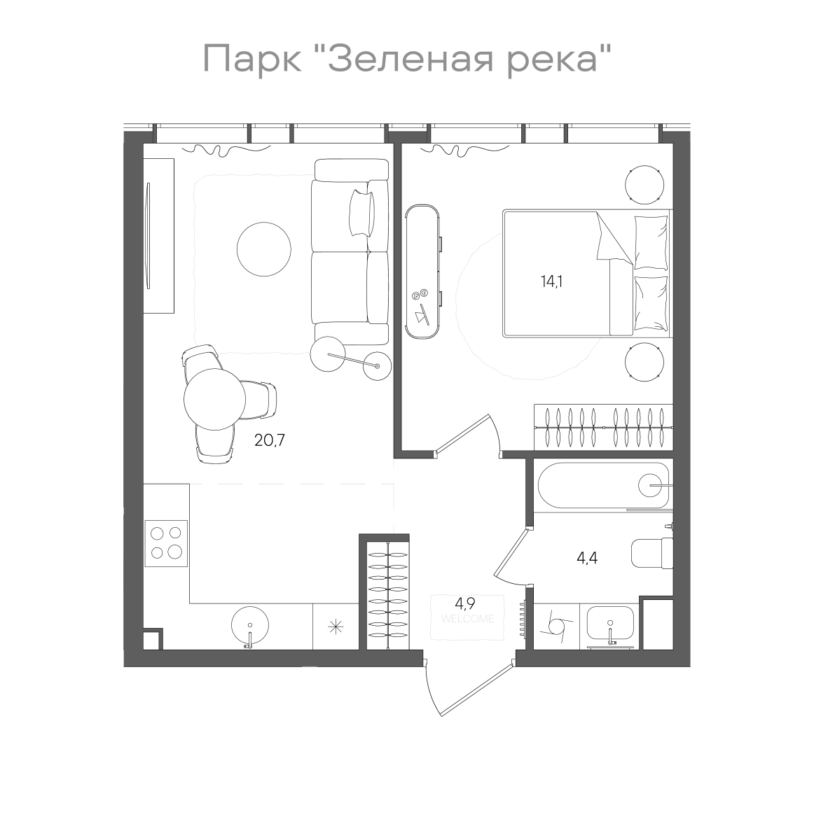 Планировка лота