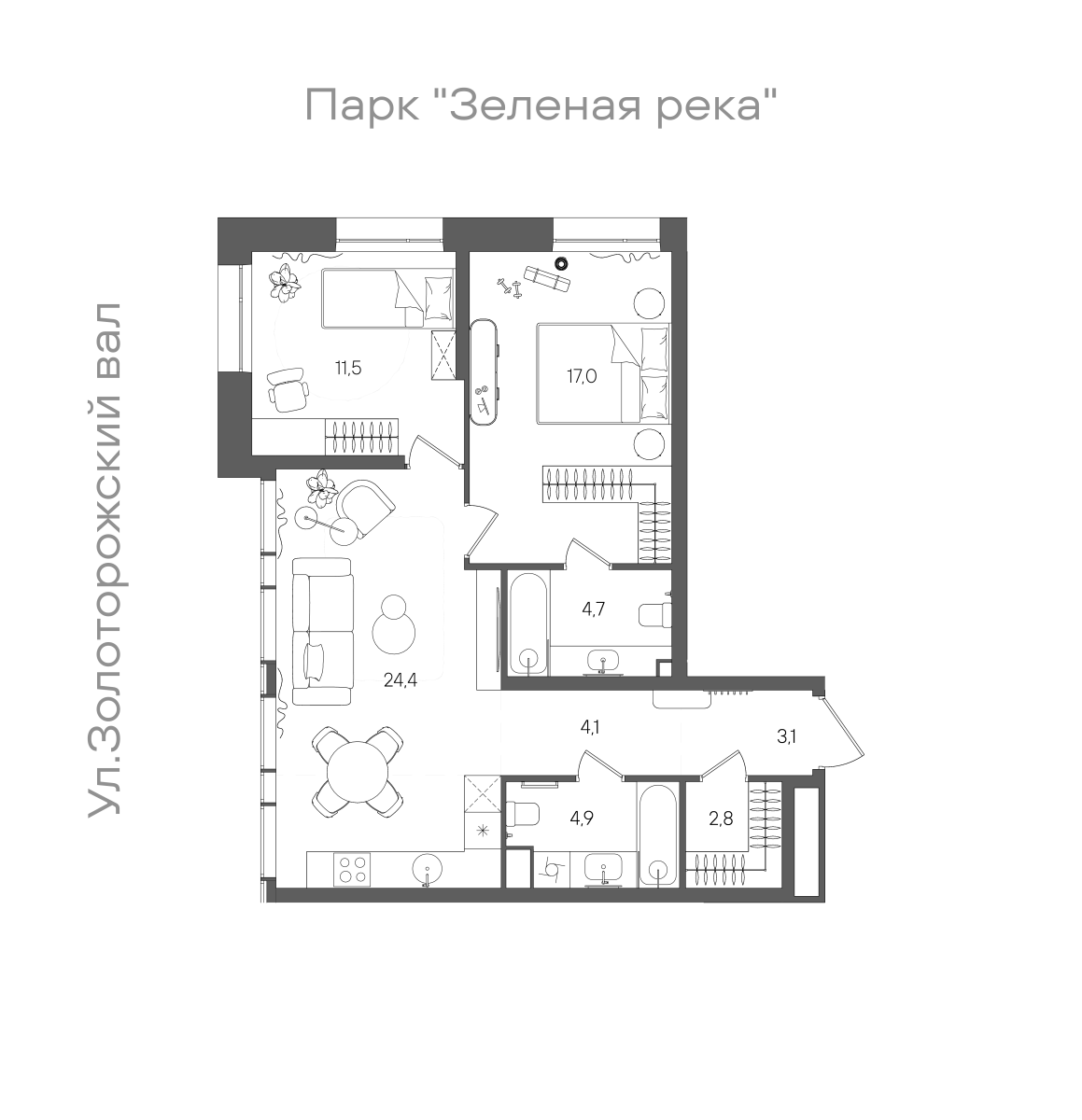 Планировка лота