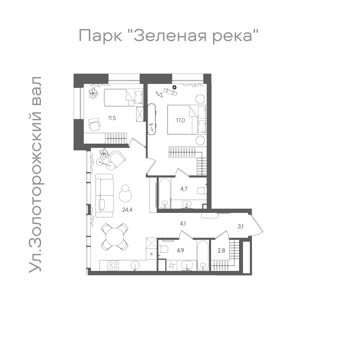 Планировка лота