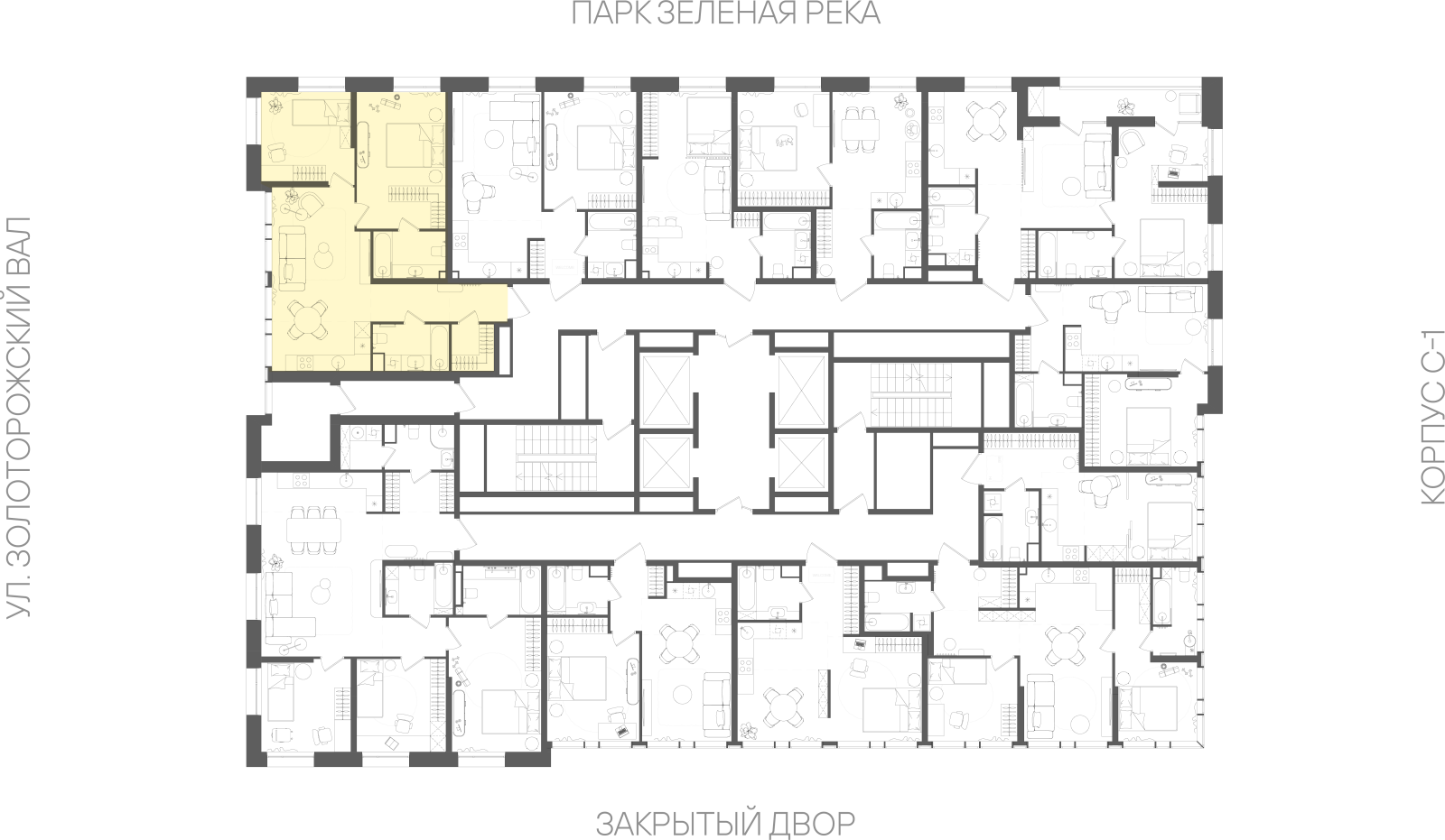 Планировка лота