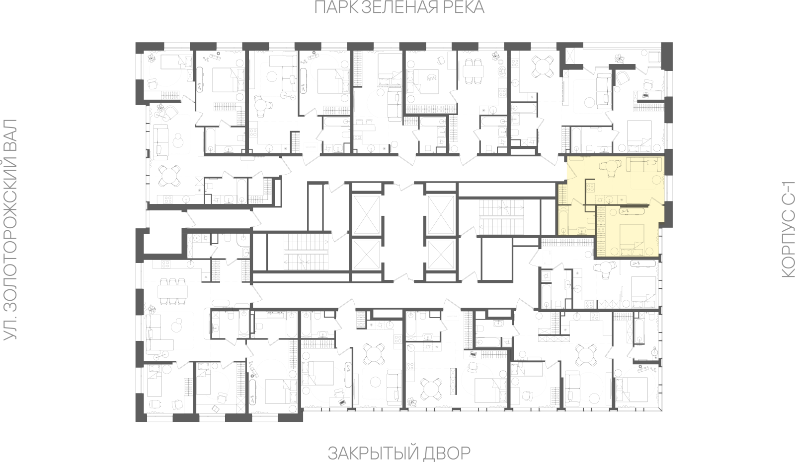 Планировка лота