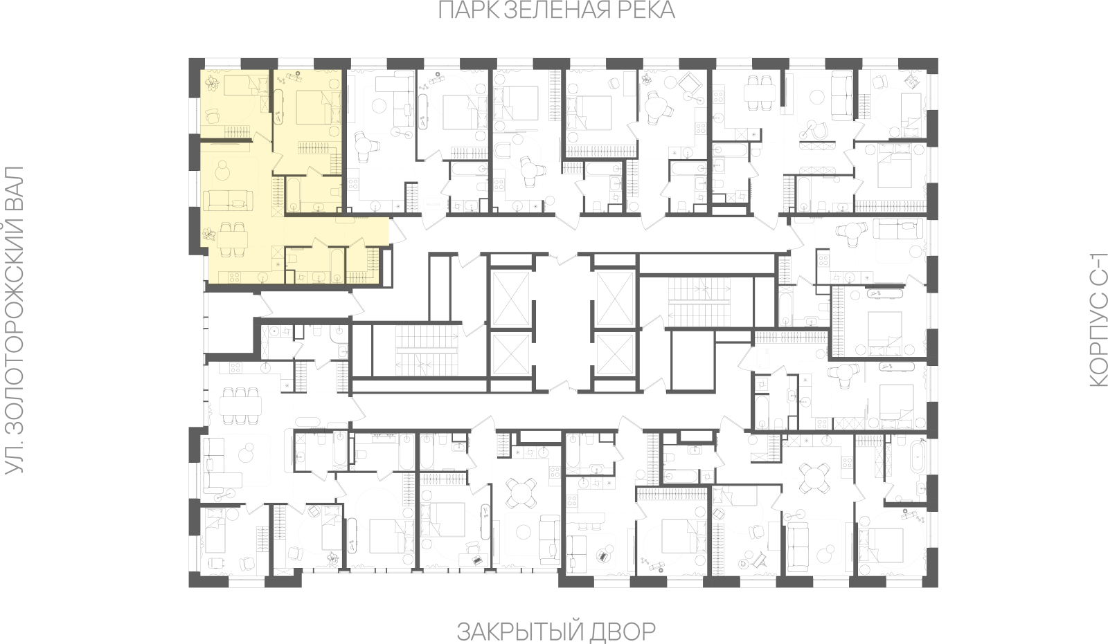Планировка лота